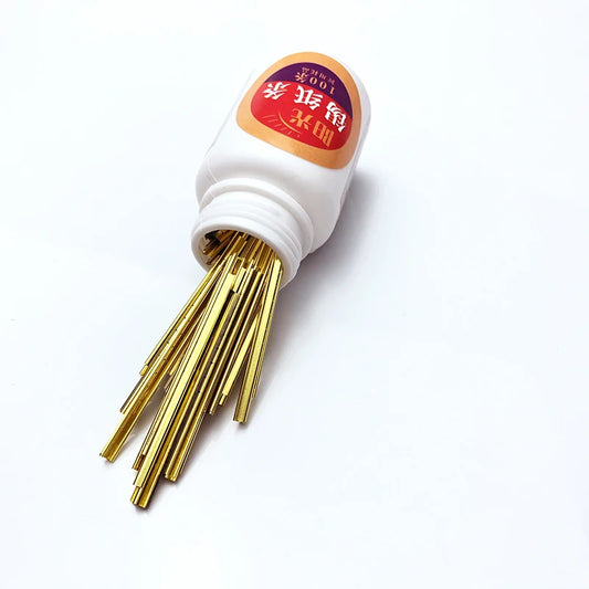 100PCS/Box 0.05MM/0.06MM Tin Foil Tools Locksmith Tools Gold And Silver Tin Foil Key Consumables General-Purpose